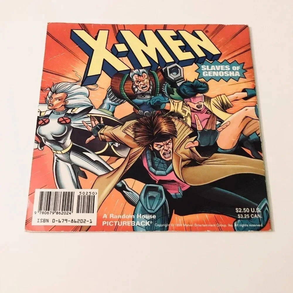Vintage 1994 Xmen Slaves of Genosha Random House Paperback